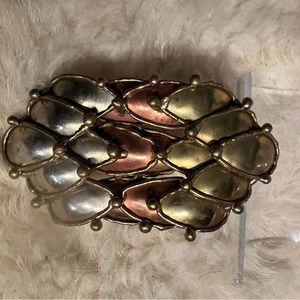 Vintage Belt Buckle Handmade Copper/Brass/Metal